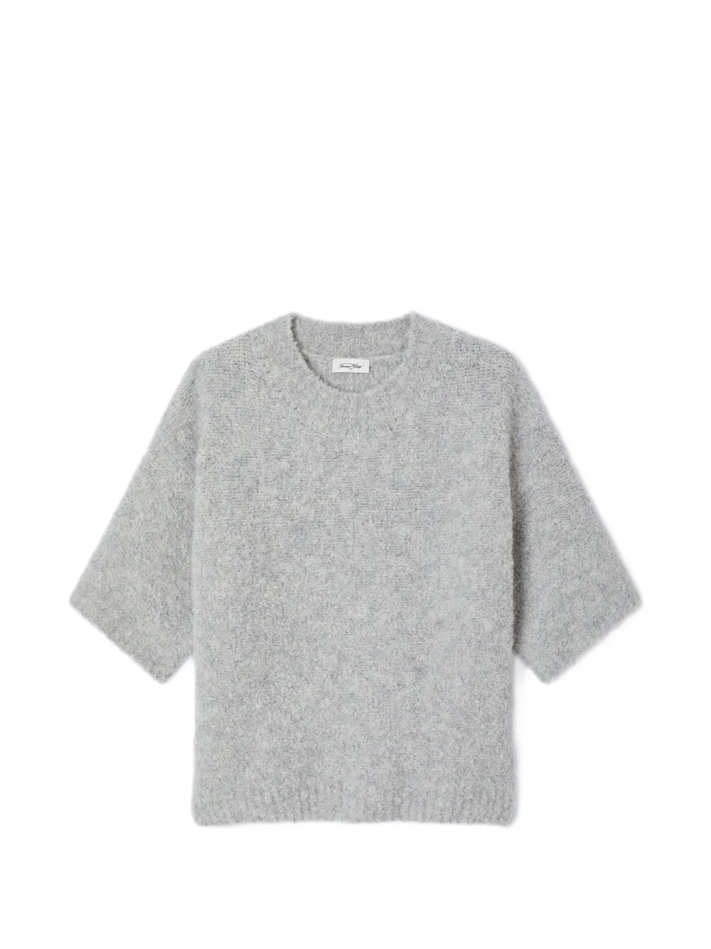 American Vintage Zolly short-sleeves sweater - Grigio