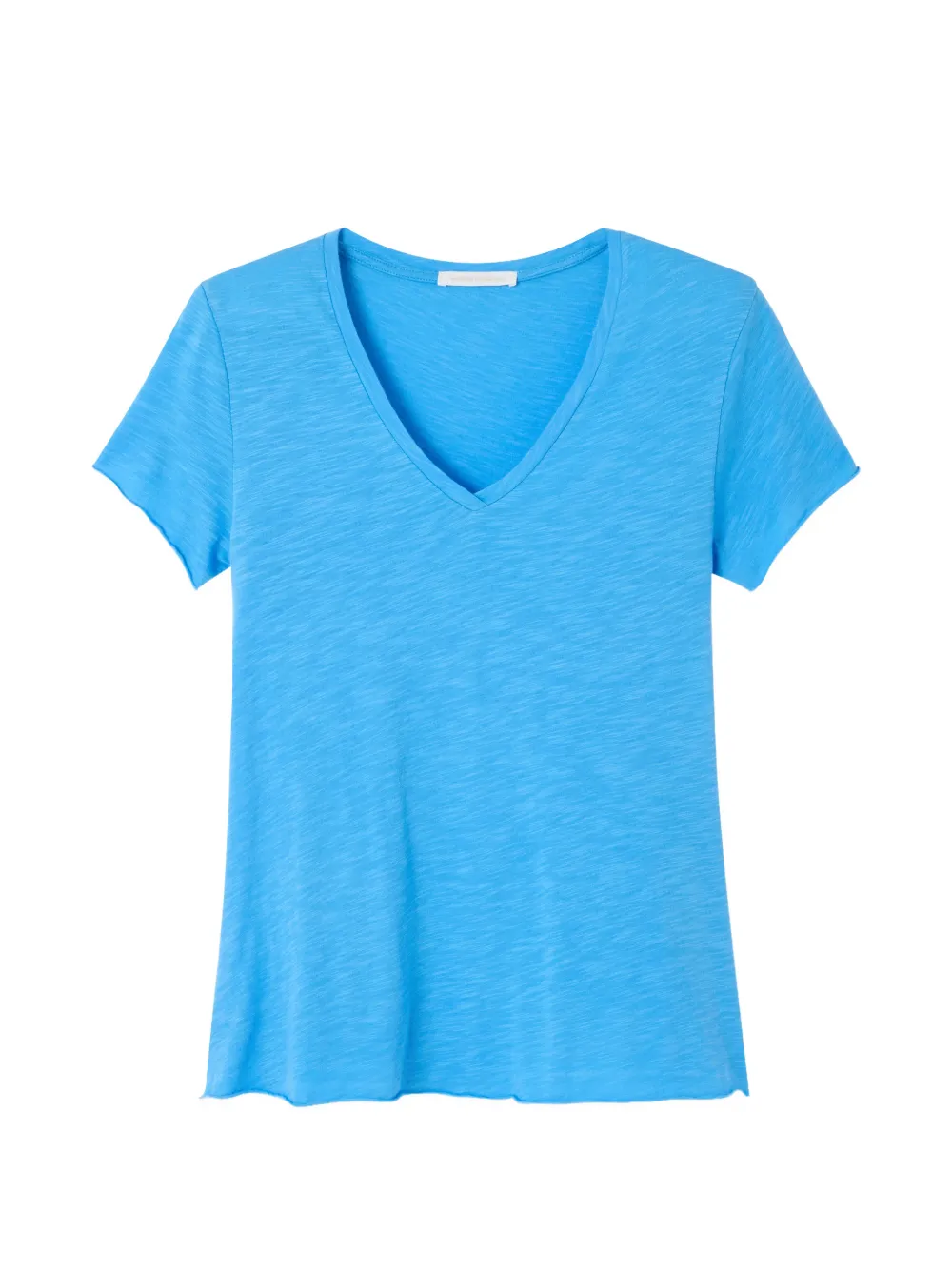 American Vintage Jacksonville V-neck T-shirt - Blu