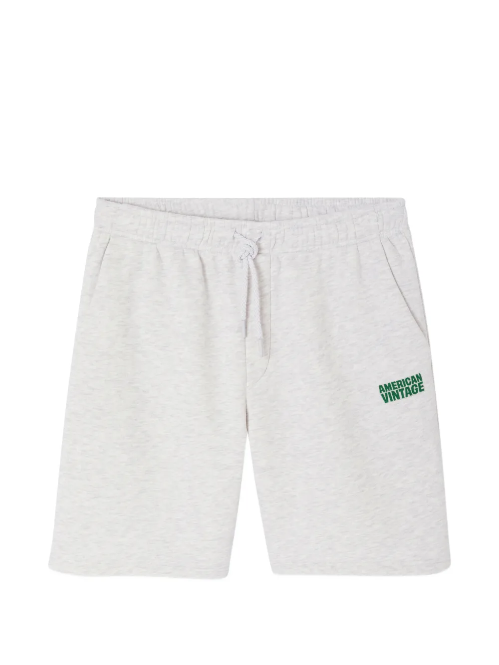American vintage Baptown Shorts mit Kordelzug - Grau