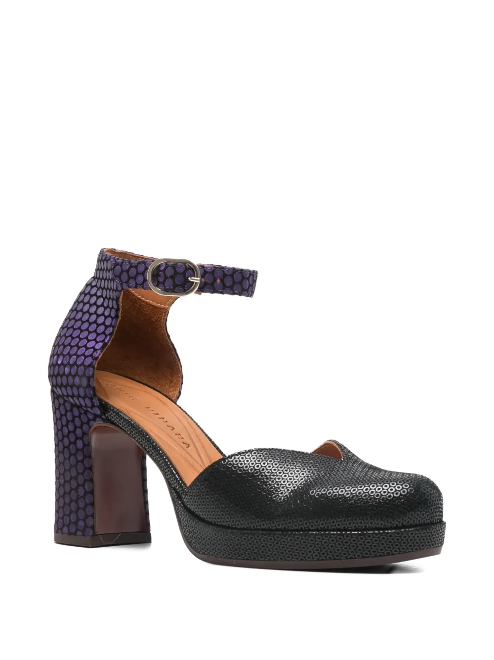 Chie Mihara Damaho ankle-strap pumps Zwart