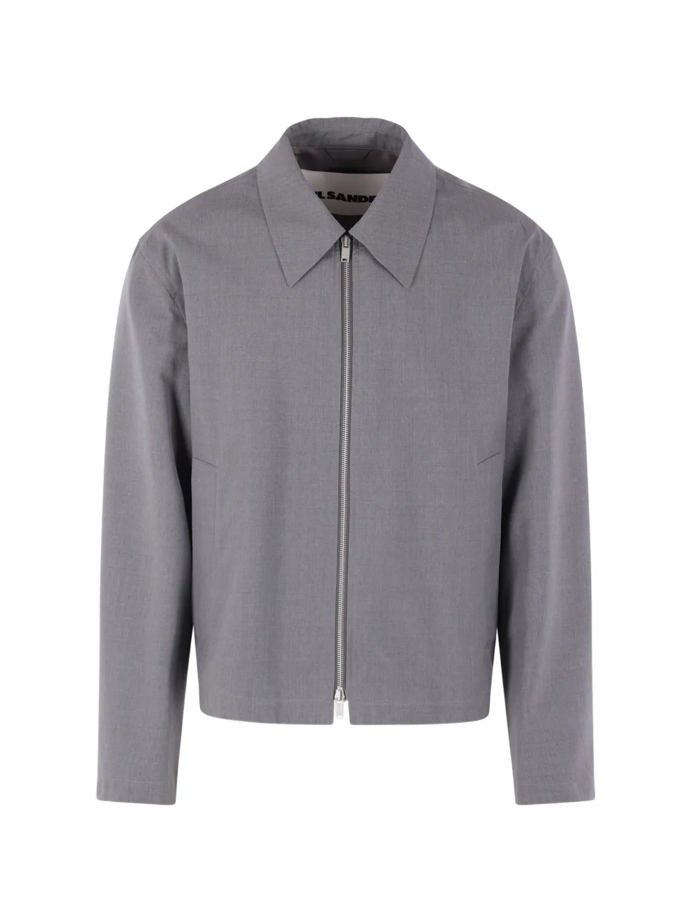 Jil Sander zip fastening jacket - Grigio