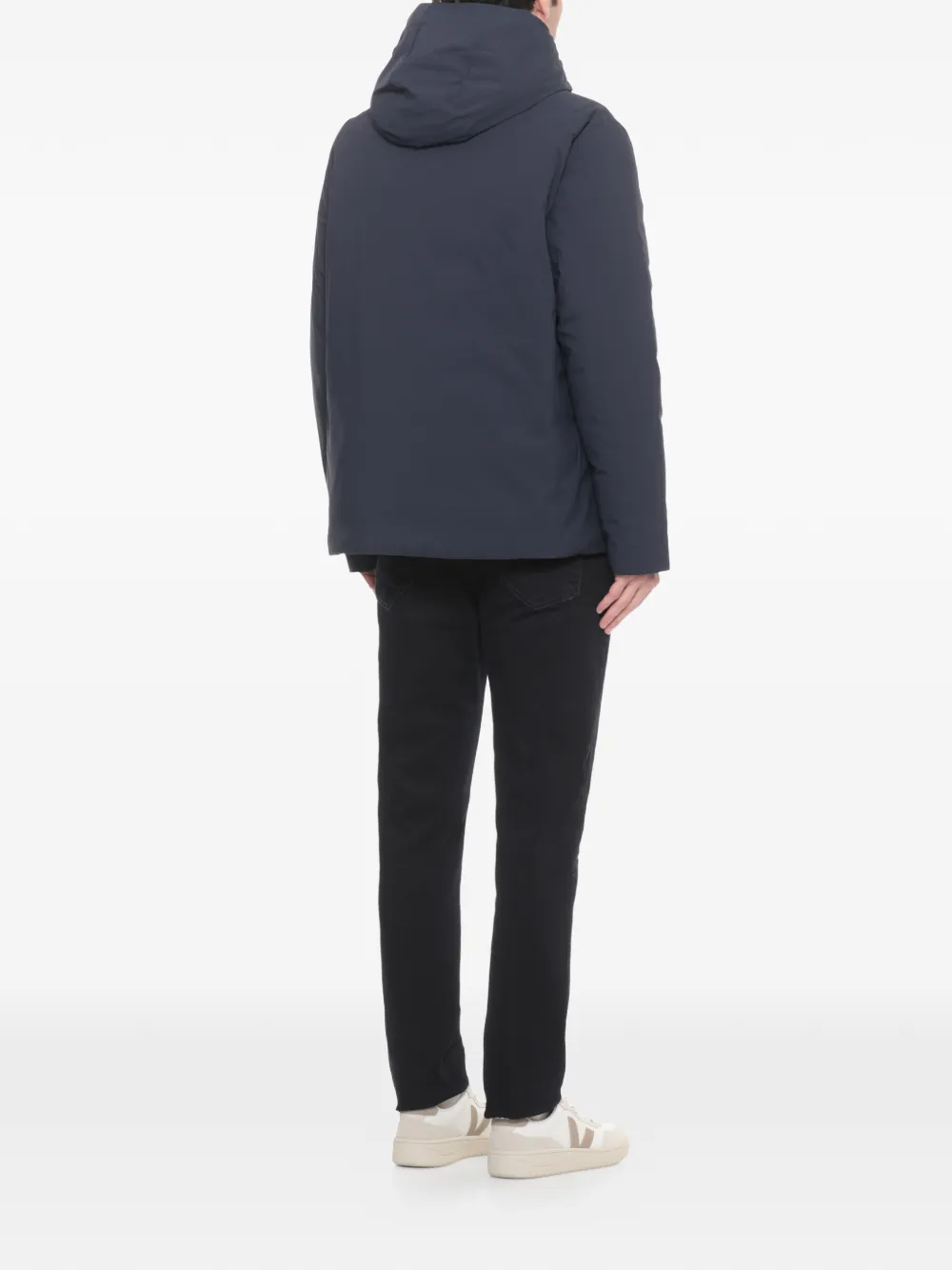 Save The Duck Gewatteerd jack Blauw