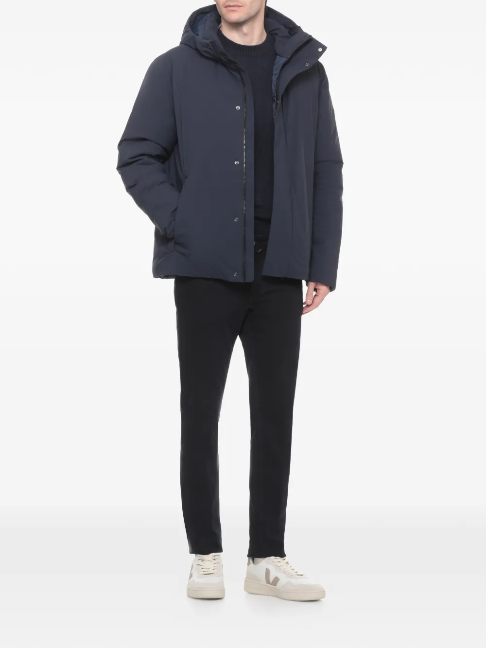 Save The Duck Gewatteerd jack Blauw