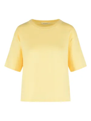 Extreme Cashmere Cuba crew-neck T-shirt | Yellow | FARFETCH JO