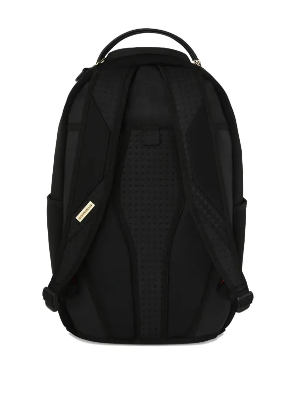 Sprayground Shark Central Knit Backpack | Black | FARFETCH