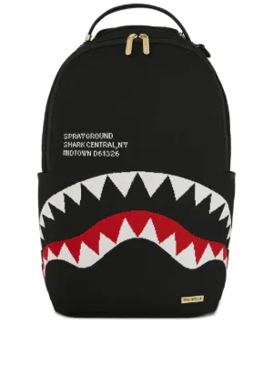 Sprayground チェック シャーク バックパック | ブラック | FARFETCH JP