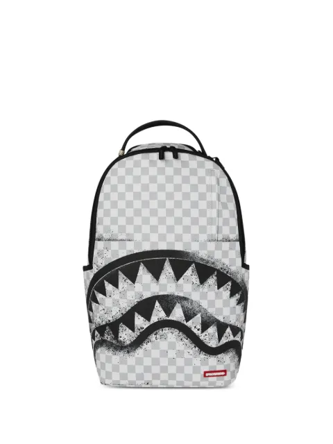 Sprayground Red Stencil checkerboard backpack