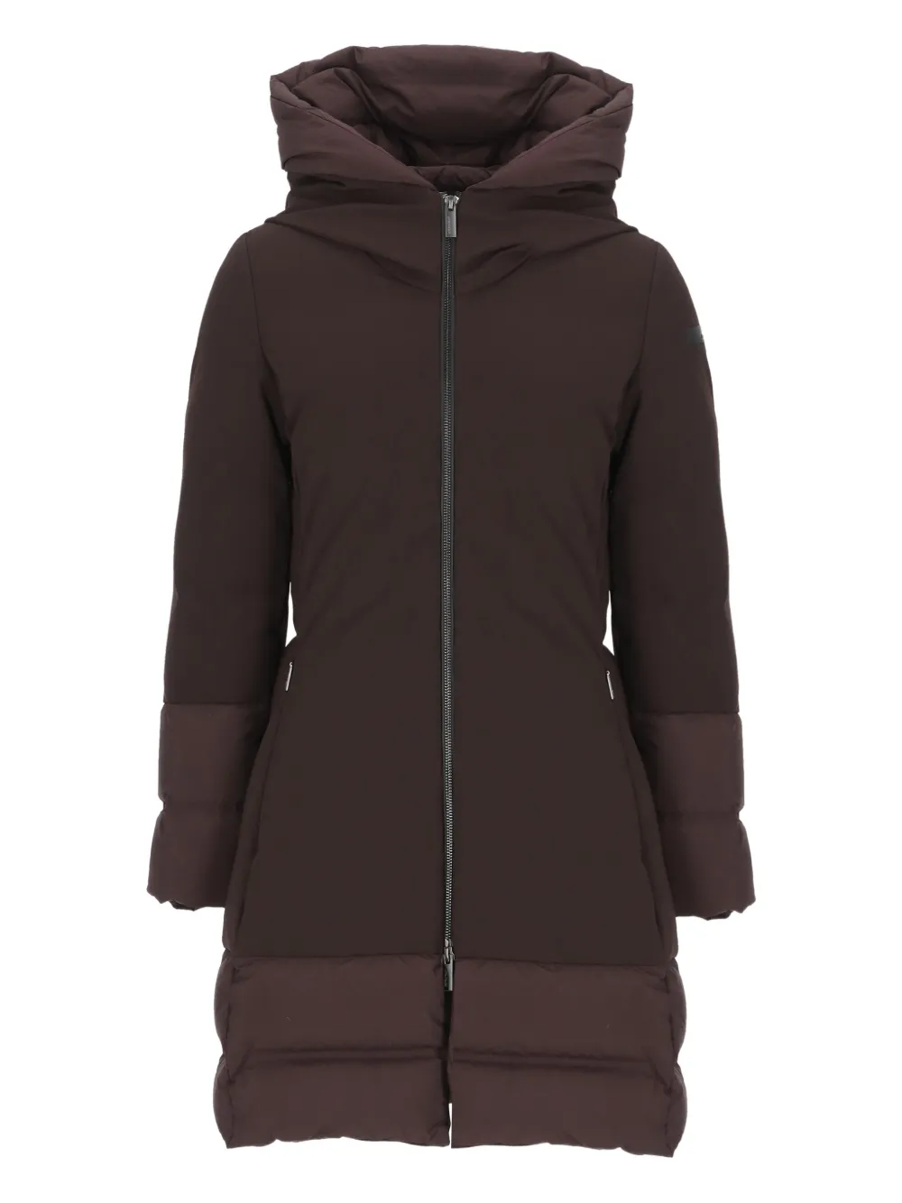 RRD hooded padded coat - Marrone