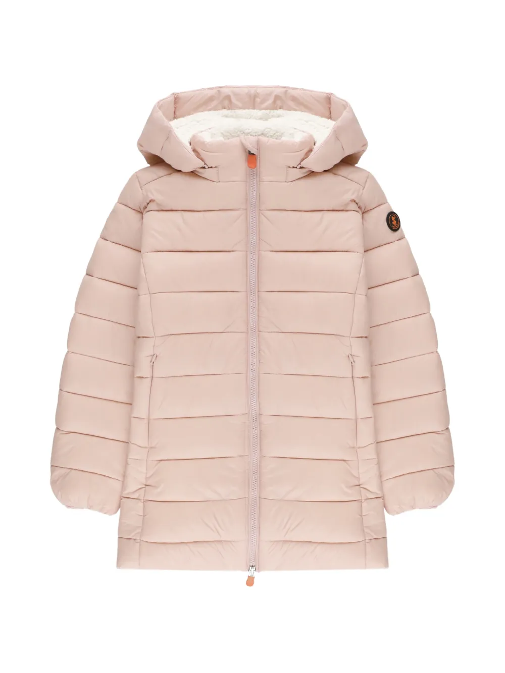 Save The Duck Kids Griga hooded padded jacket - Rosa