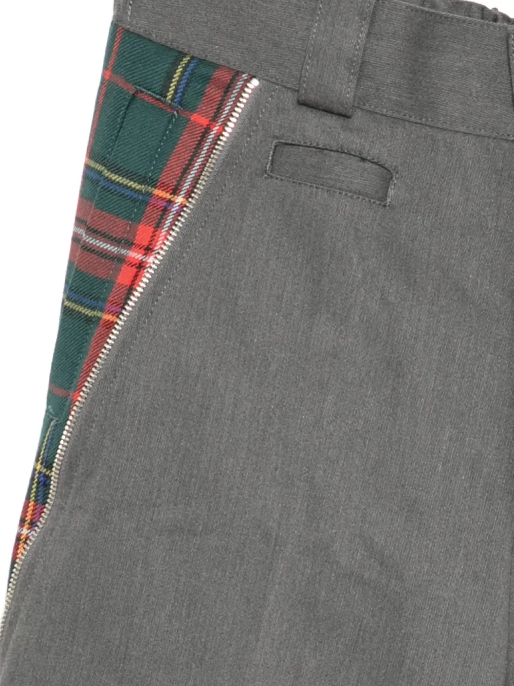 Undercover Broek met tartan ruit Grijs
