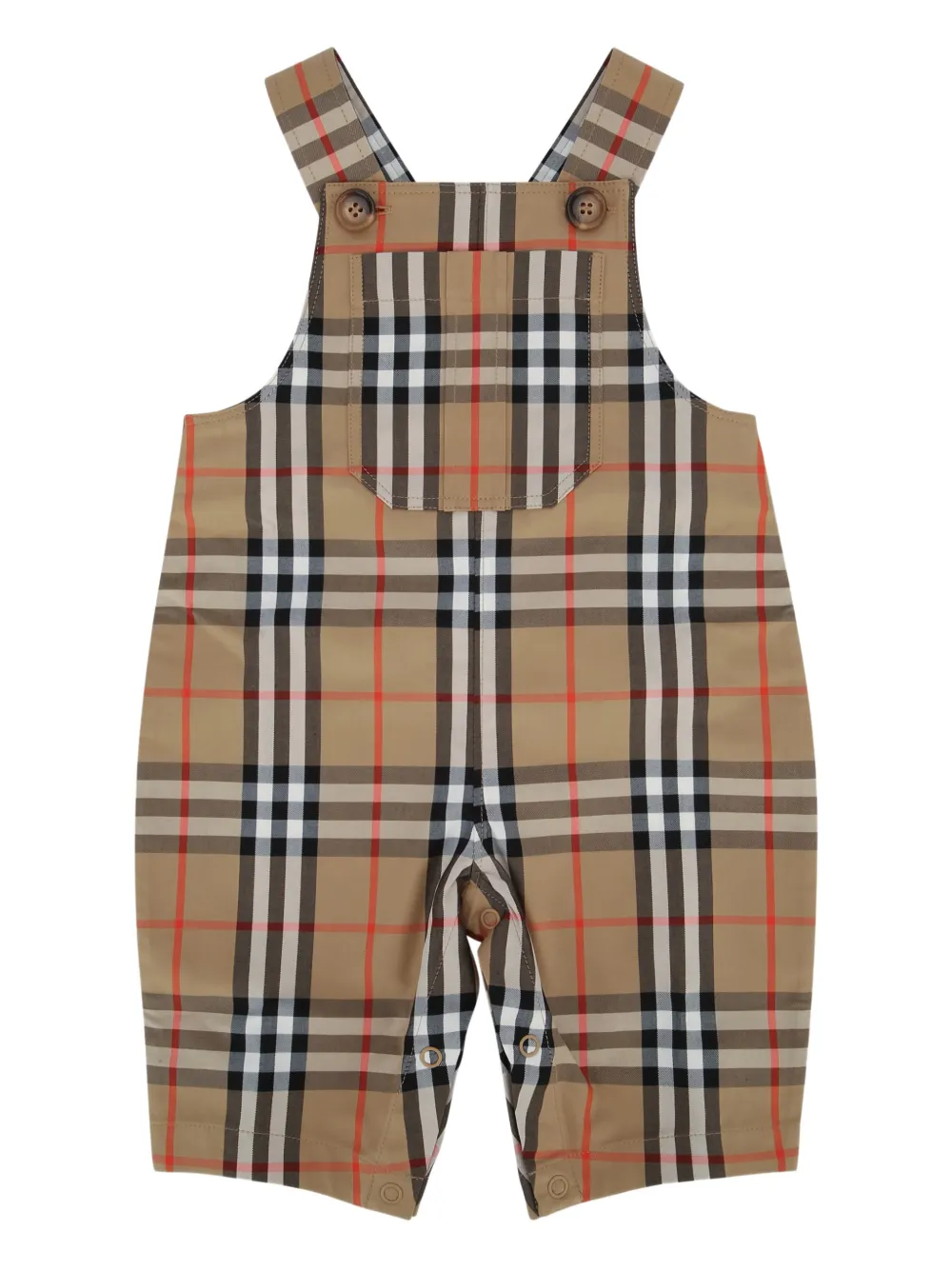 Burberry Kids check-pattern dungarees set | Trouser Sets | Image 2