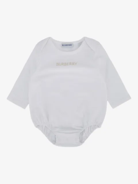 Burberry Kids комбинезон в клетку