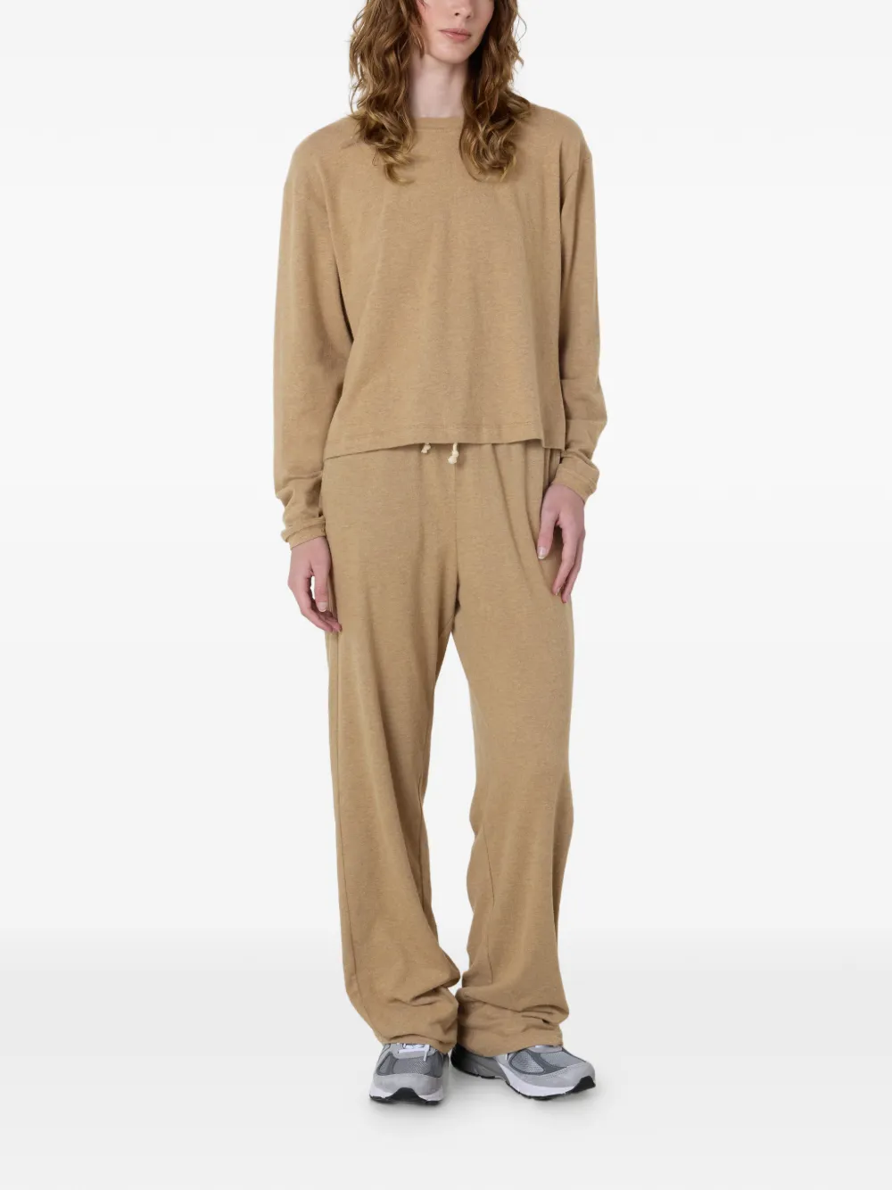 American Vintage Ypawood drawstring sweatpants - Beige