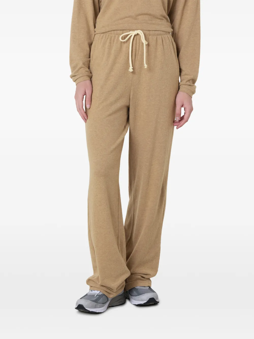 American Vintage Ypawood trainingsbroek met trekkoord Beige