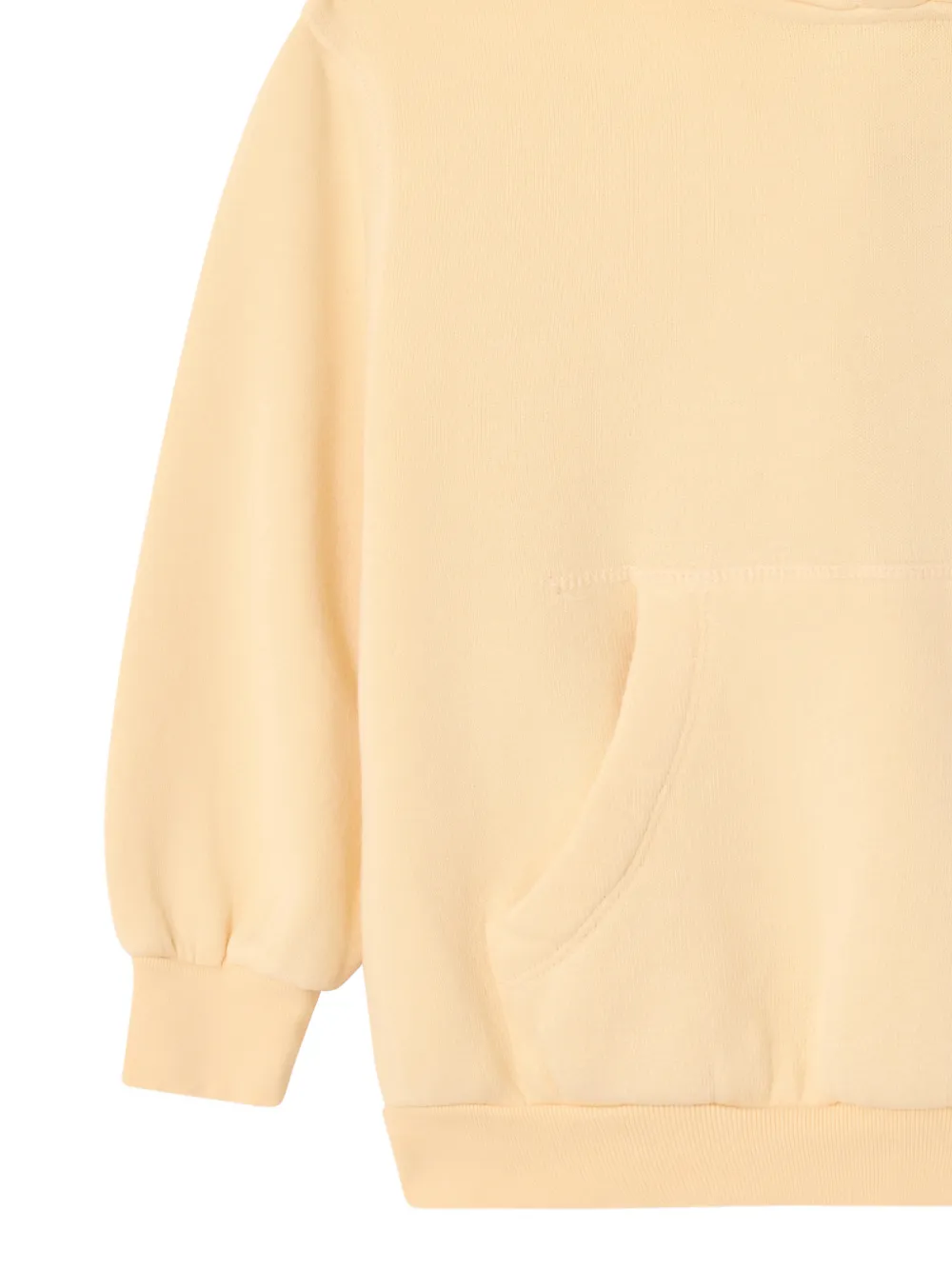 American Vintage Kids Izubird hoodie met logoprint Beige