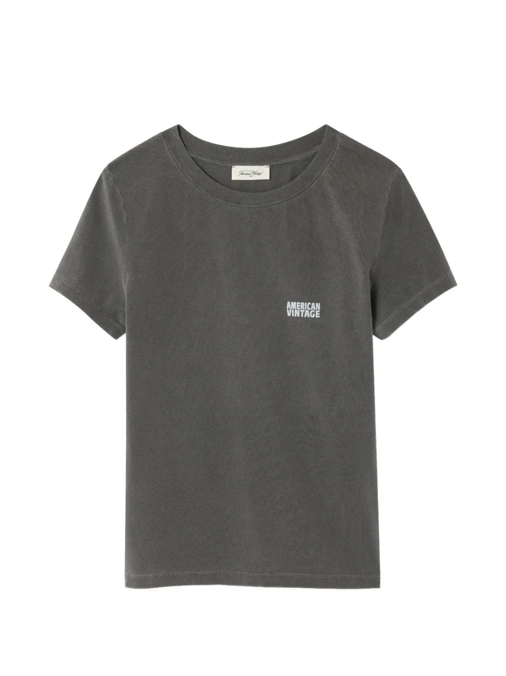 American Vintage Pymaz round-neck cotton T-shirt - Grau