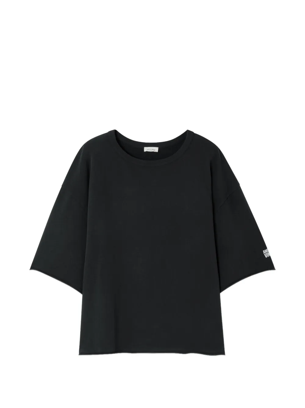 American Vintage Ykobow T-Shirt mit Logo-Print - Schwarz