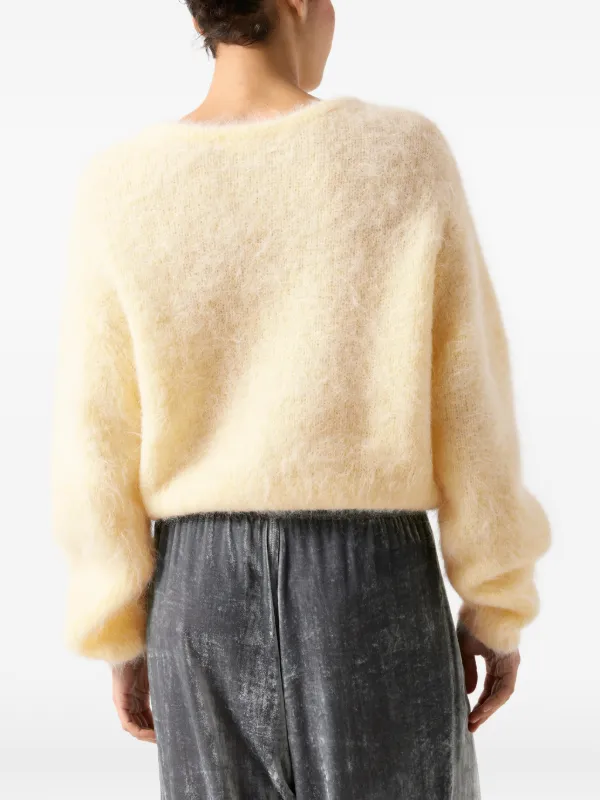 American Vintage crew-neck Sweater | Yellow | FARFETCH