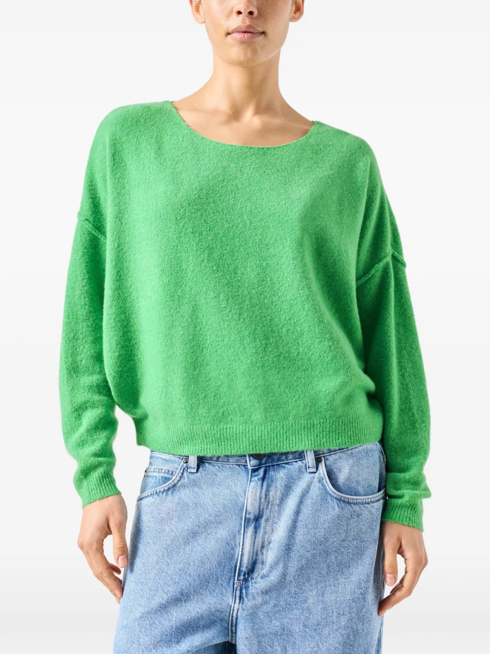 American Vintage Damsville trui met lange mouwen Groen
