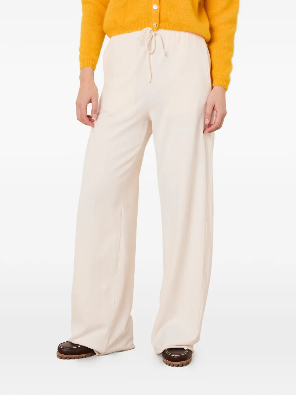 American Vintage drawstring sweat pants - Beige