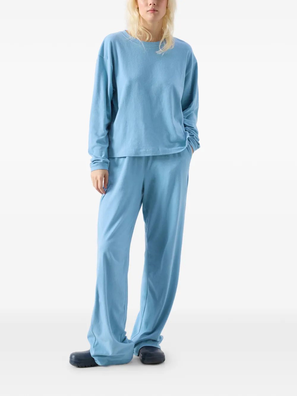 American Vintage Ypawood trainingsbroek met trekkoord Blauw