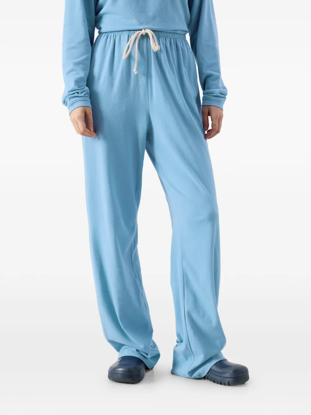 American Vintage Ypawood trainingsbroek met trekkoord Blauw