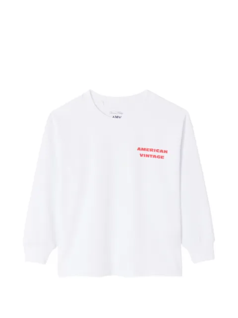 American Vintage Kids Fizvalley long-sleeve T-shirt
