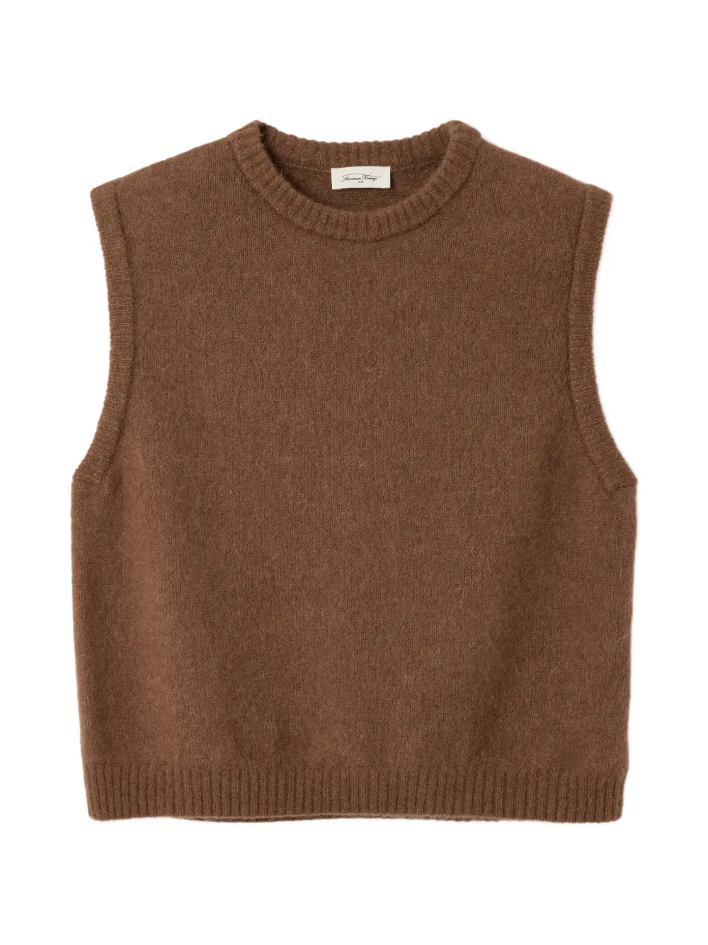 American Vintage Top girocollo - Marrone