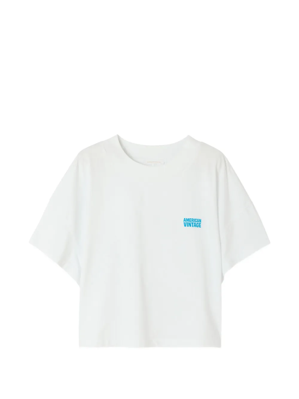 American Vintage Gixy round-neck T-shirt - Bianco