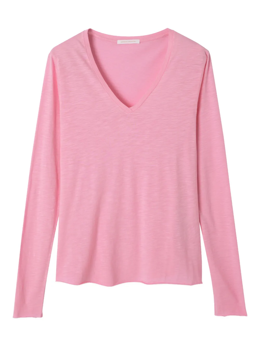 American Vintage Jacksonville V-neck T-shirt - Rosa