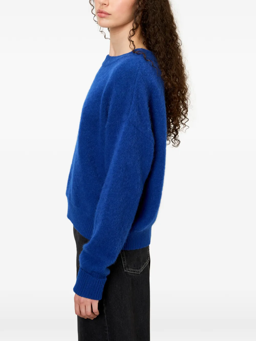 American Vintage Sweater met ronde hals Blauw