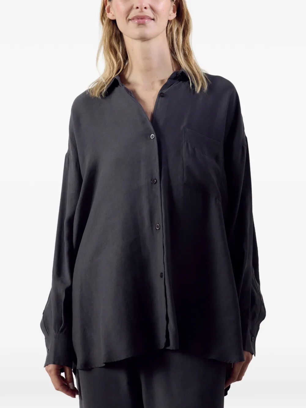 American Vintage Ysoli oversized blouse Grijs