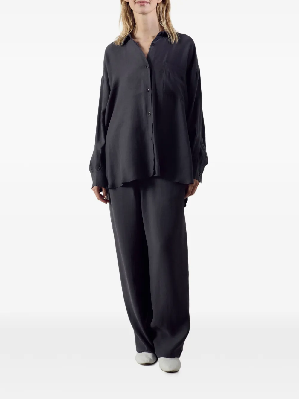 American Vintage Ysoli oversized blouse Grijs