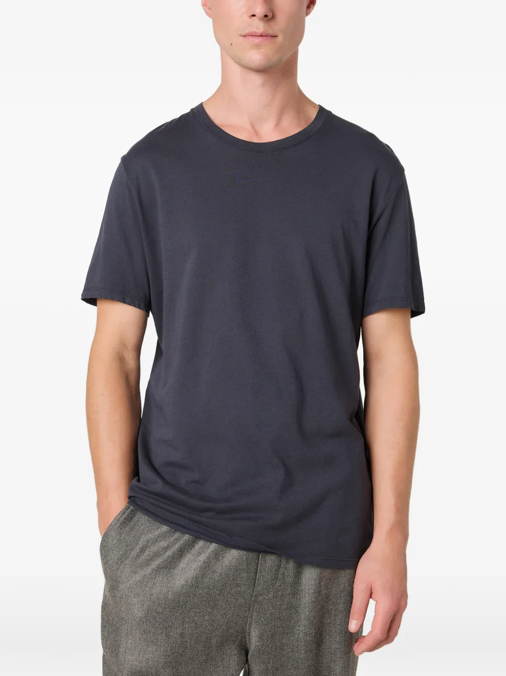 American Vintage Decatur T-shirt Blauw