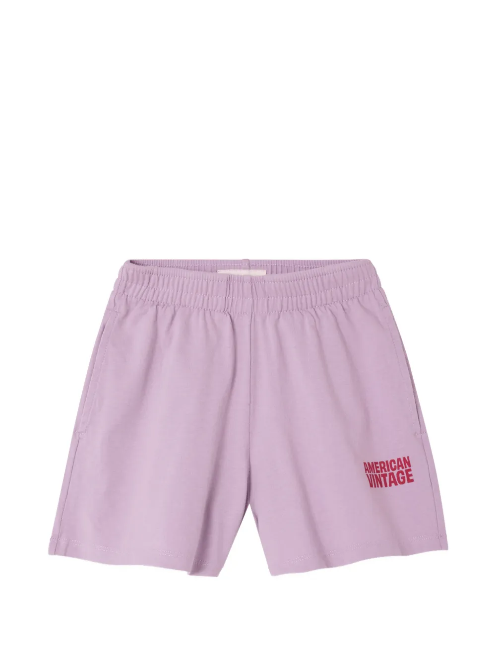 American Vintage Kids Shorts elasticizzati Gixy - Viola