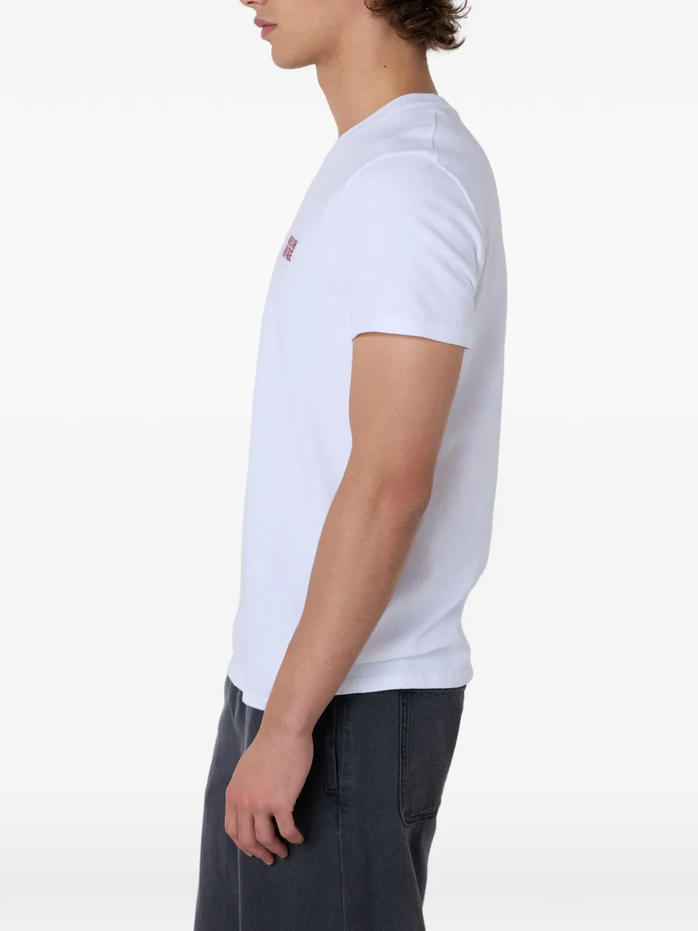 American Vintage Ykobow T-shirt met korte mouwen Wit