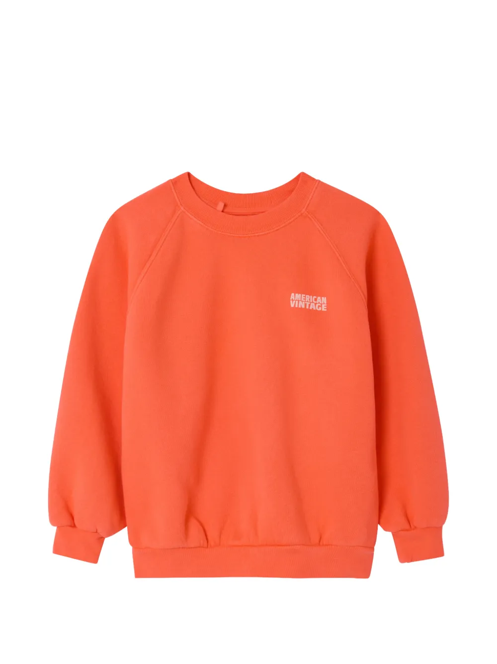American Vintage Kids Izubird sweatshirt - Arancione