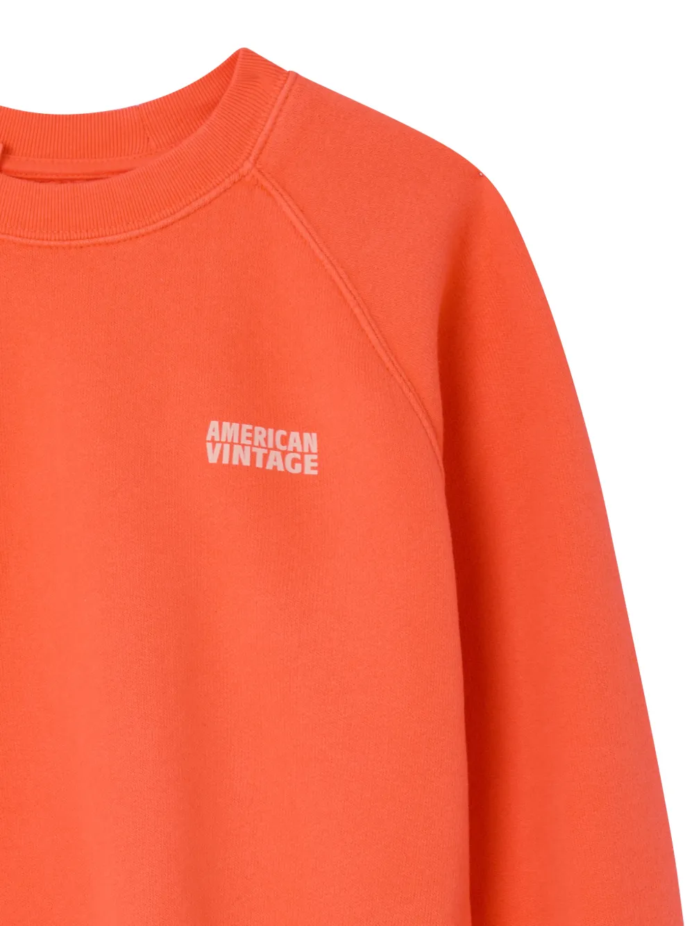 American Vintage Kids Izubird sweater Oranje
