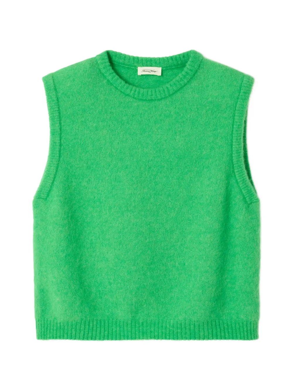 American Vintage sleeveless crew-neck top - Verde