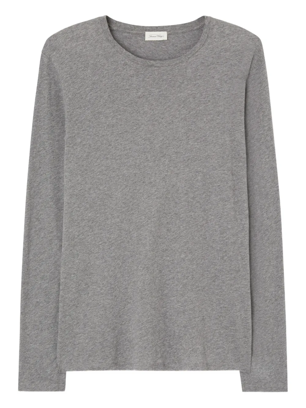 American Vintage Decatur long-sleeve T-shirt - Grigio