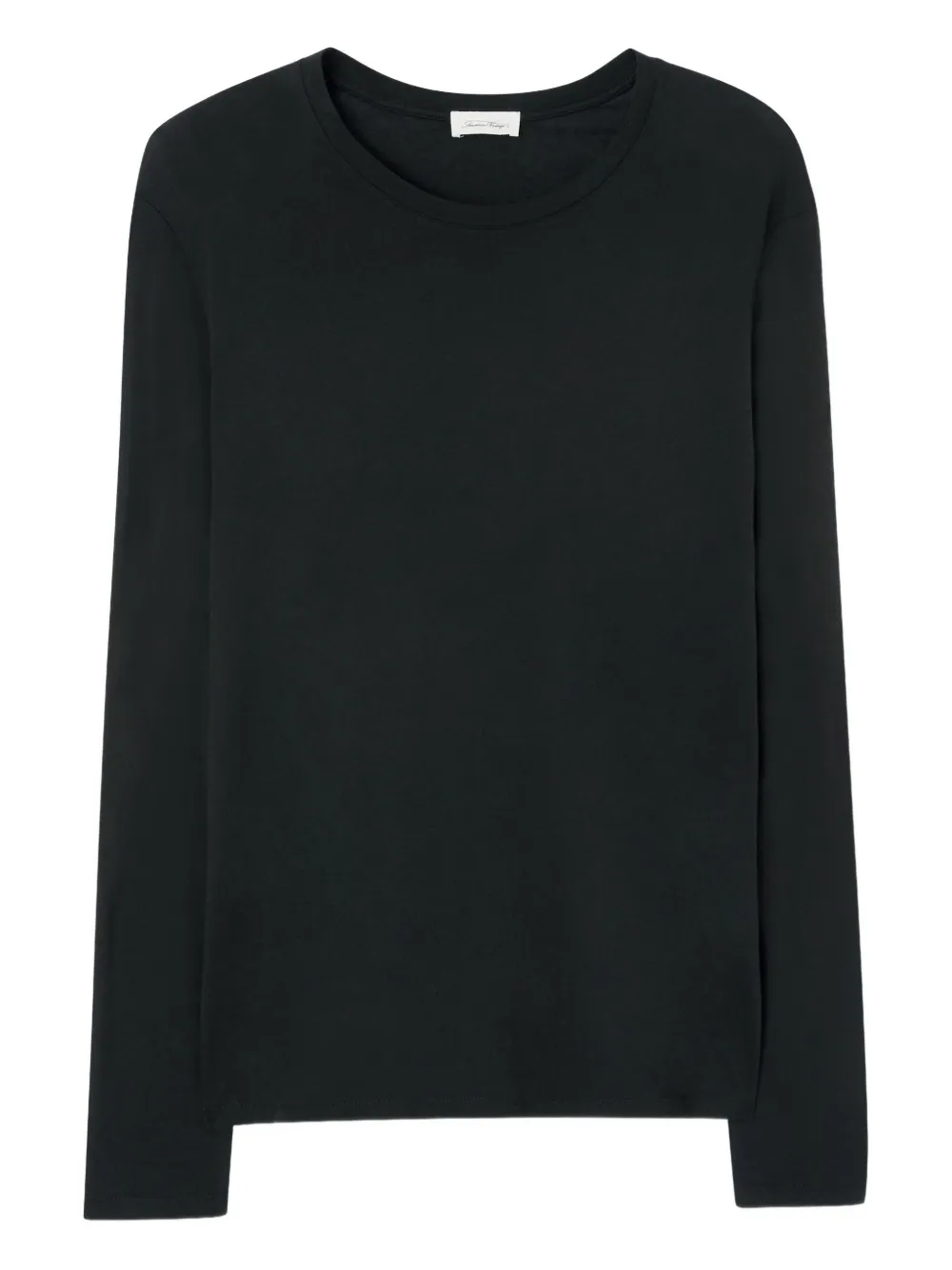 American Vintage Decatur long-sleeve T-shirt - Nero