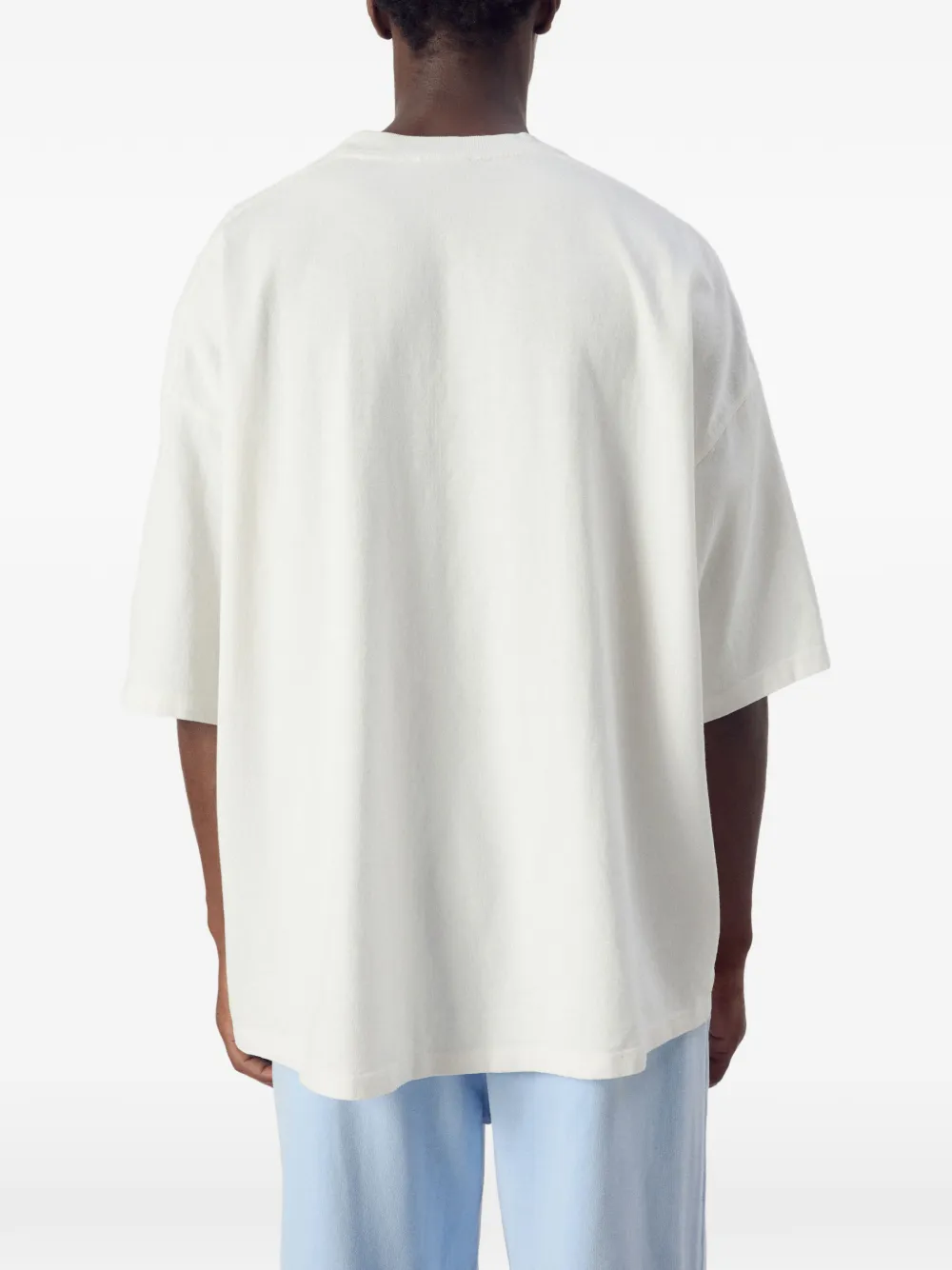 American Vintage Afoma T-shirt met ronde hals Wit