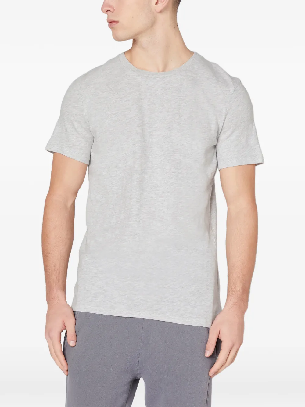 American Vintage Bysapick T-shirt Grijs