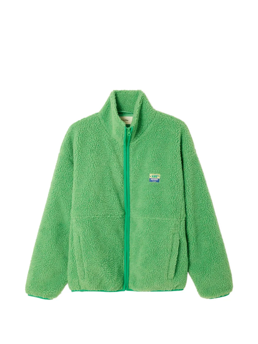 American Vintage Hoktown zip-up jacket - Verde