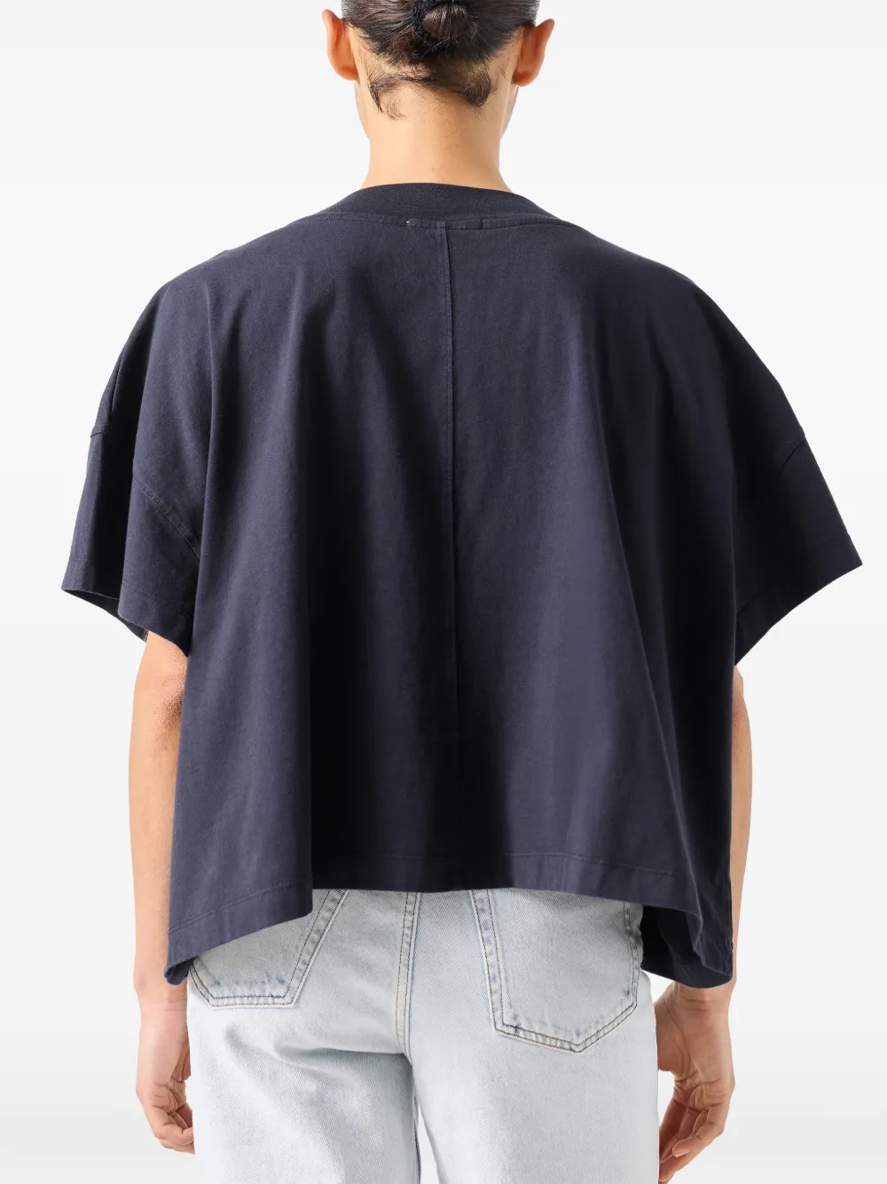 American Vintage Gixy T-shirt met korte mouwen Zwart
