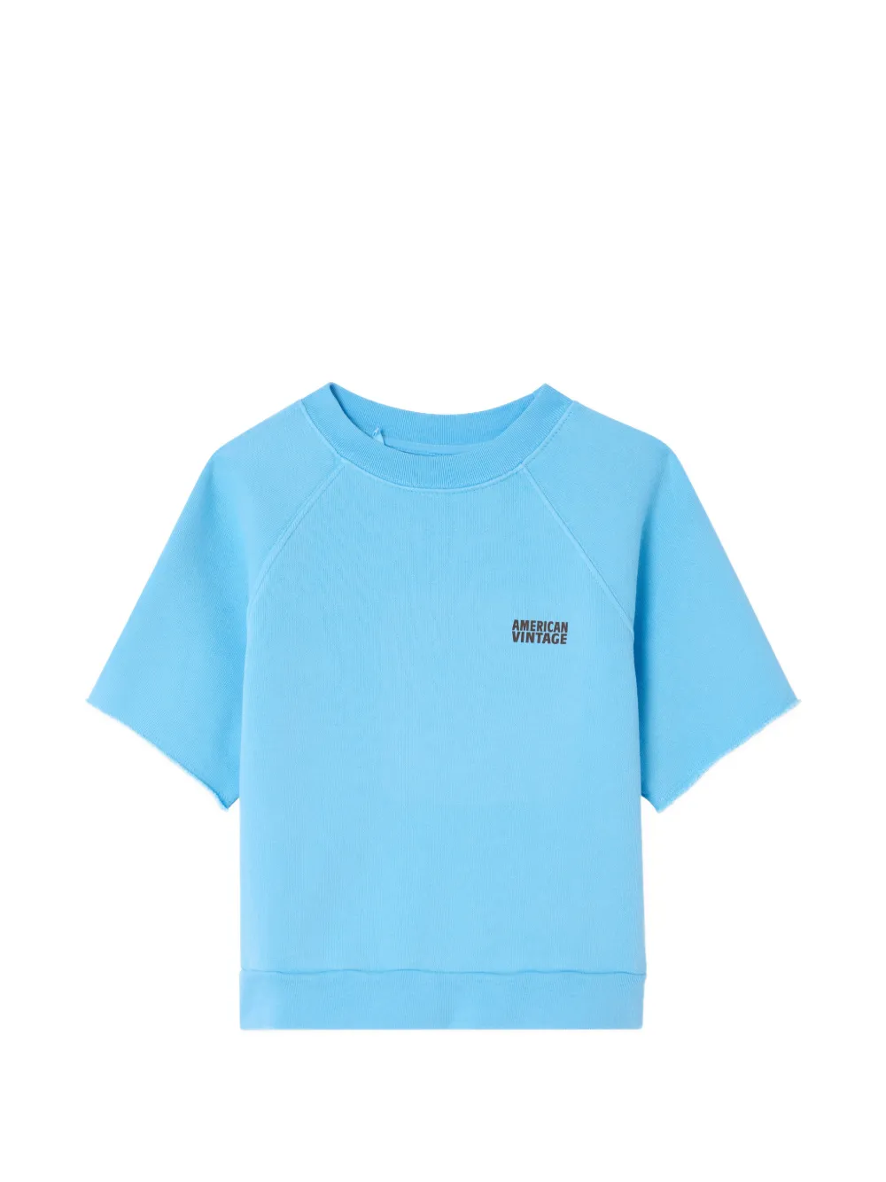 American Vintage Kids T-shirt Izubird con logo - Blu
