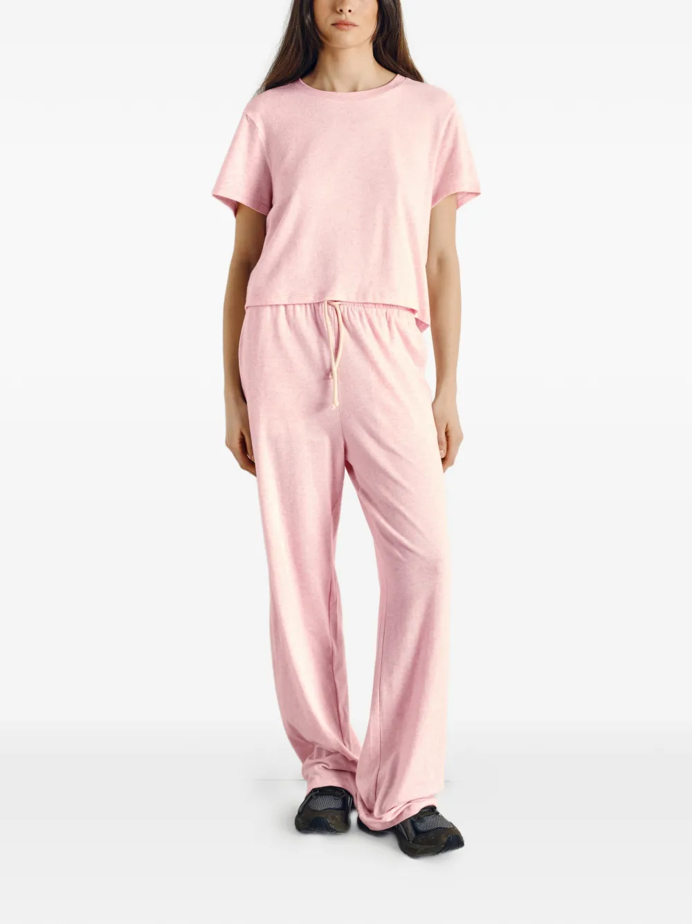 American Vintage Ypawood drawstring track pants - Roze