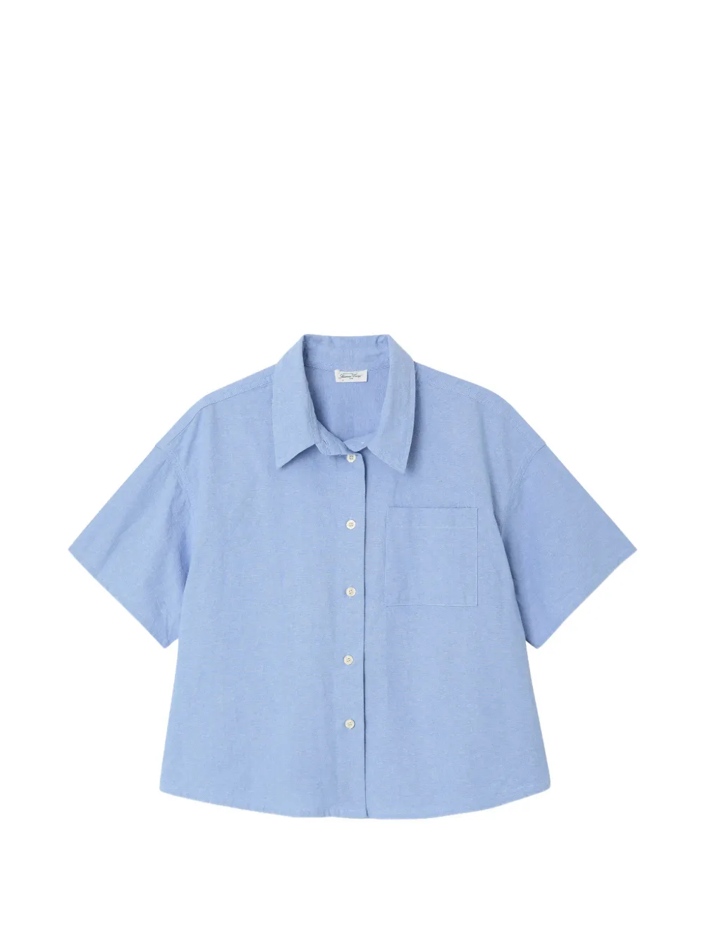 American Vintage short-sleeve Feoly shirt - Blu