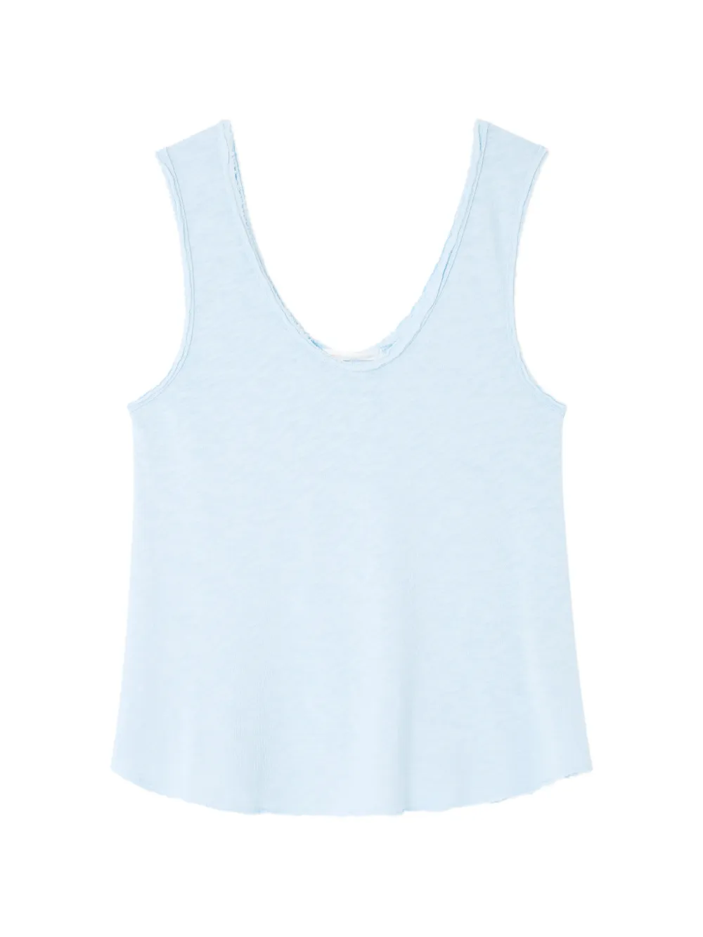 American Vintage scoop-neck tank top - Blu
