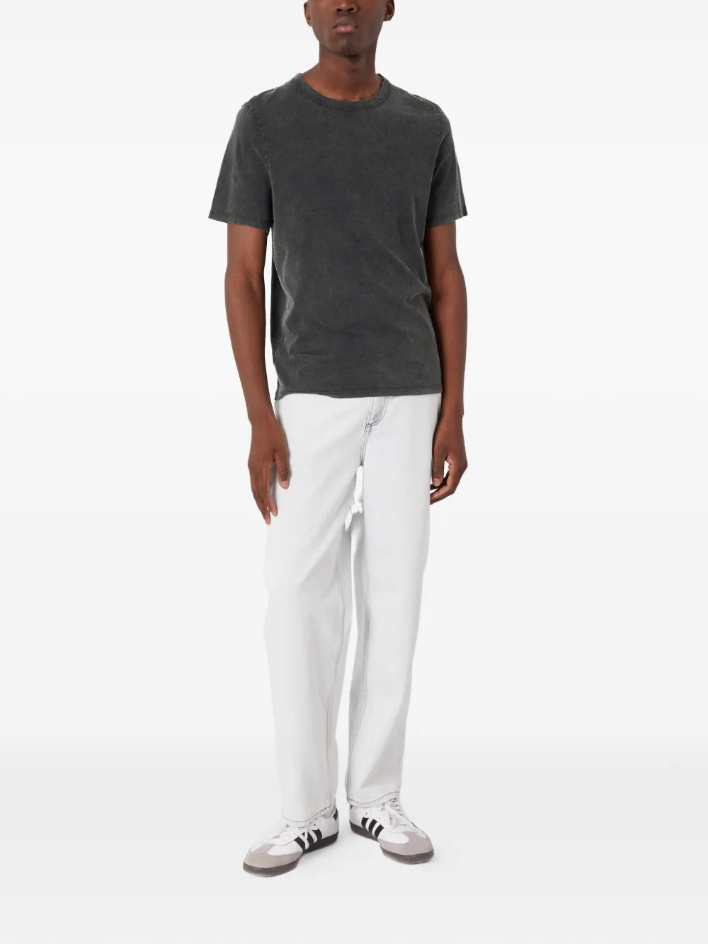 American Vintage Fakobay round-neck T-shirt - Grijs